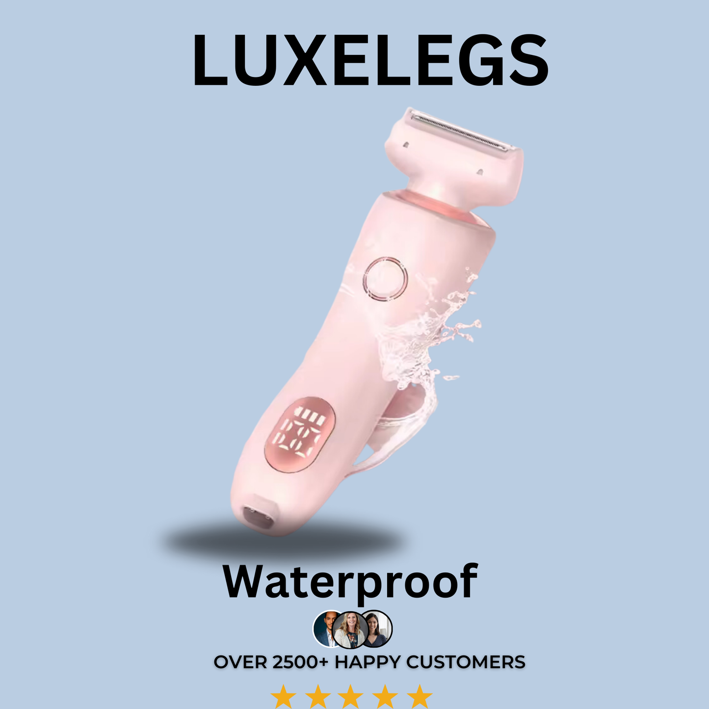 Luxelegs 2-in-1 Waterproof Lady Shaver